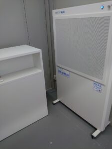 当院では、PCR検査装置、空気清浄機を設置しています。